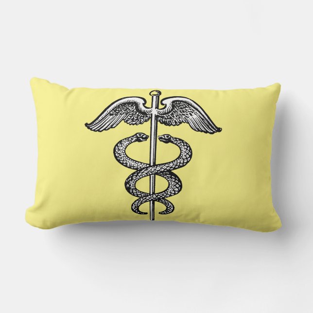De Caduceus Kussen (Voorkant)