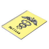 De Caduceus Notitieboek (Linkerzijde)