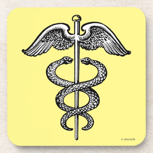 De Caduceus Onderzetter (Voorkant)