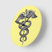 De Caduceus Ronde Klok (Hoek)