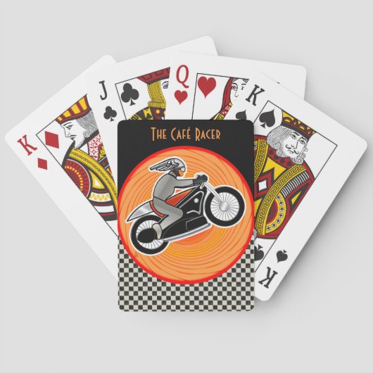 De Café Racer (Poker Deck) Pokerkaarten (Achterkant)