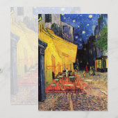 De Cafe Terrace in Arles in Night - van Gogh (Voorkant / Achterkant)