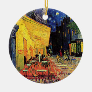 De Cafe Terrace in Arles in Night - van Gogh Keramisch Ornament