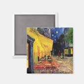 De Cafe Terrace in Arles in Night - van Gogh Magneet (Voorkant / Achterkant)