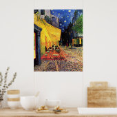 De Cafe Terrace in Arles in Night - van Gogh Poster (Keuken)