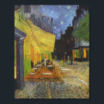 De Cafe Terrace 's nachts van Van Gogh Poster<br><div class="desc">Van Gogh's The Cafe Terrace bij nacht</div>