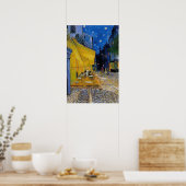 De Cafe Terrace van Vincent Van Gogh Poster (Keuken)