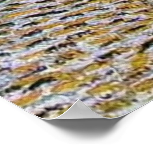 De Cafe Terrace van Vincent Van Gogh Poster (Hoek)