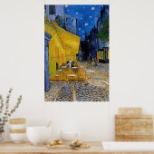 De Cafe Terrace van Vincent Van Gogh Poster (Keuken)