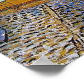 De Cafe Terrace van Vincent Van Gogh Poster (Hoek)