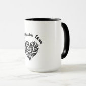 De cafeïnevrije mok (Voorkant rechts)