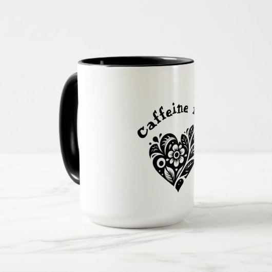 De cafeïnevrije mok (Voorkant links)