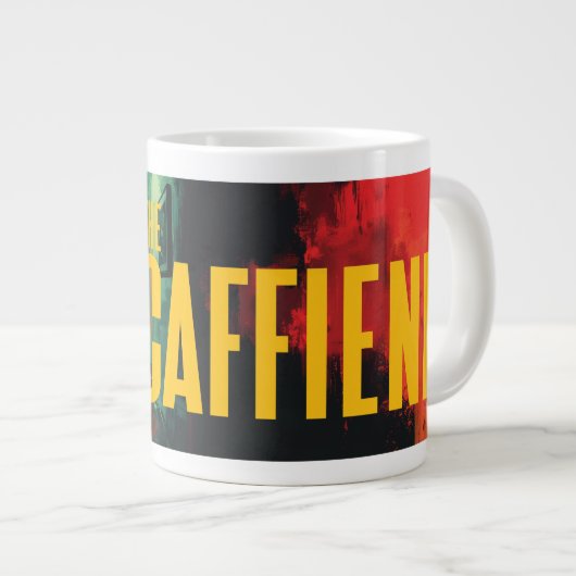 De Caffiend (Variant Hoesje B) Grote Koffiekop (Voorkant rechts)