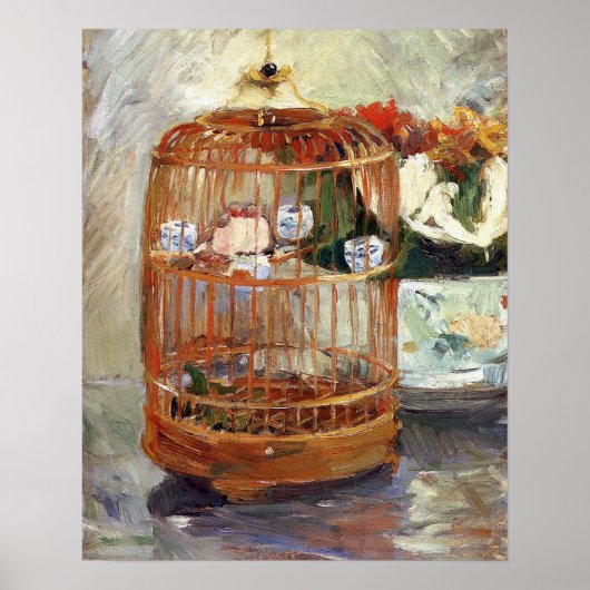 De Cage Berthe Morisot Poster (Voorkant)