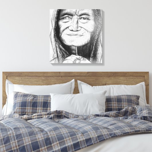 De Cailleach canvas print (Insitu (Slaapkamer))