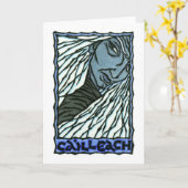 De Cailleach Kaart (Gele Bloem)