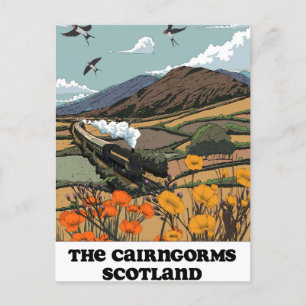 De Cairngorms Schotland Briefkaart