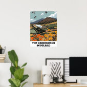 De Cairngorms Schotland Poster (Thuiskantoor)