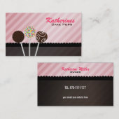 De cake knalt Visitekaartjes (Voorkant / Achterkant)