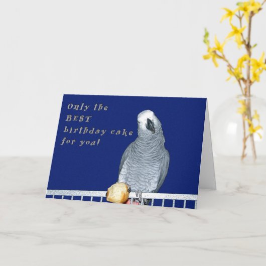 De Cake van de test Kaart (Gele Bloem)