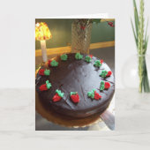 De Cake van Gina Feestdagen Kaart (Voorkant)