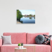 De Calder & Hebble Navigation, Wakefield Canvas Afdruk (Insitu (Woonkamer))