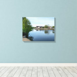 De Calder & Hebble Navigation, Wakefield Canvas Afdruk