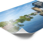 De Calder & Hebble Navigation, Wakefield Foto Afdruk (Hoek)