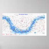 De Caldwell Catalog Star Chart Poster (Voorkant)