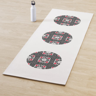 De caleidoscoop kunst vierendertig van deel zestie yogamat