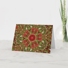 De Caleidoscoop van sterren Feestdagen Kaart