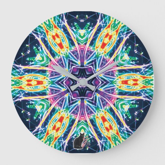 De Caleidoscoop van tulpen Grote Klok (Voorkant)