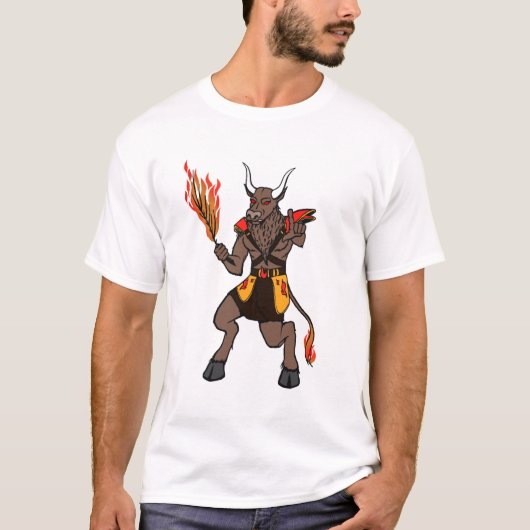 De Calgary Wrimotaurs T-Shirt (Voorkant)
