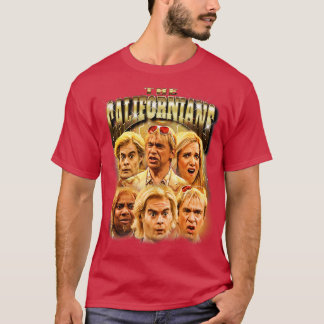 De Californians 90s bootleg ontwerp T-shirt