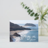 De Californische kustlijn bij Big Sur Briefkaart (Staand voorkant)