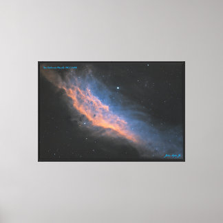 De Californische Nevel (NGC 1499) Canvas Afdruk