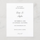 De Calligrafie van de MOD van de begroting sparen (Voorkant)