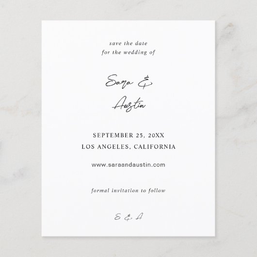 De Calligrafie van de MOD van de begroting sparen  (Voorkant)