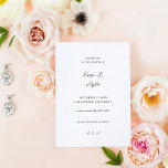 De Calligrafie van MOD sparen de Uitnodiging van d<br><div class="desc">Geniet van de opwinding voor uw mooie bruiloft door uw moderne en Chic MOD Calligrafie Save the Dates met uw foto en moderne kalligrafie te sturen.</div>