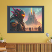 De Calling canvas print (Insitu (Woonkamer))