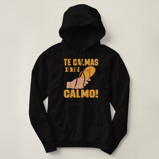 De Calmas van de Calmo Mexicaan Hoodie (Design voorkant)