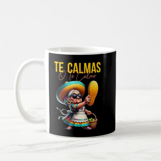 De Calmas van de Calmo Mexicaanse moeder moeder ex Koffiemok (Links)