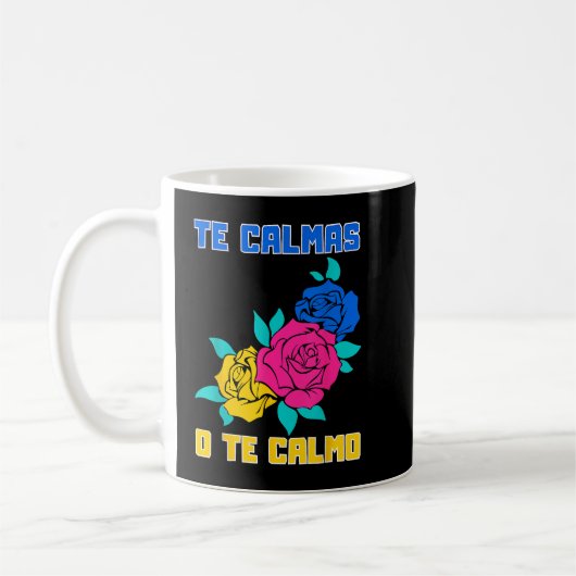 De Calmas van de Calmo Spaans Grappig Quote Koffiemok (Links)