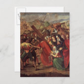 De Calvariële-concessieovereenkomst, c.1505 Briefkaart (Voorkant / Achterkant)