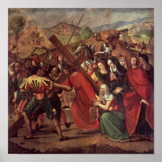 De Calvariële-concessieovereenkomst, c.1505 Poster (Voorkant)