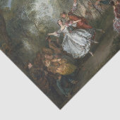 De Camargo danst door Nicolas Lancret Tissuepapier (Detail)