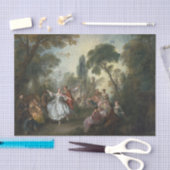 De Camargo danst door Nicolas Lancret Tissuepapier (Craft)