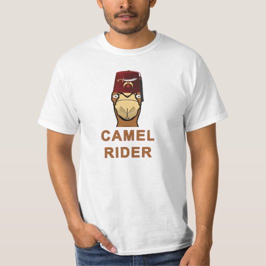 De Camel Rider T-shirt (Voorkant)