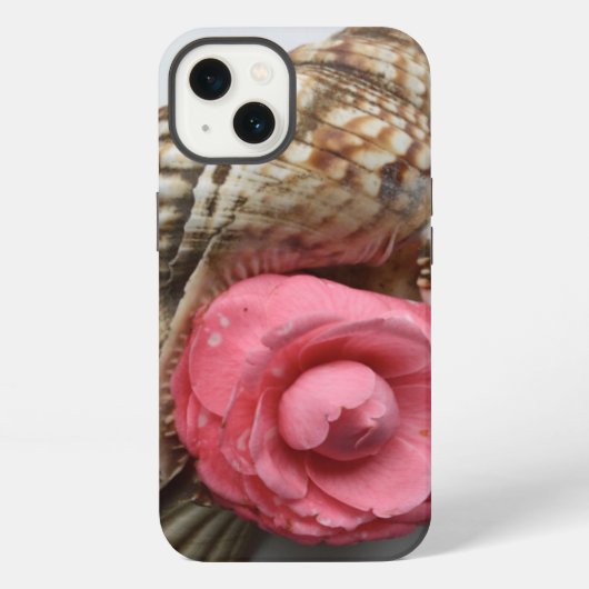 De Camellia en de Shells iPhone Hoesje (Achterkant)