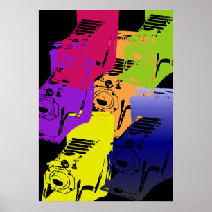 de camera - donker poster